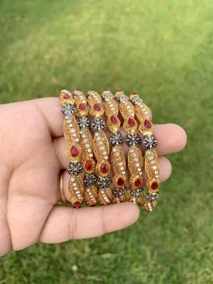 B101 Gold plated bangles  ( READY TO SHIP )