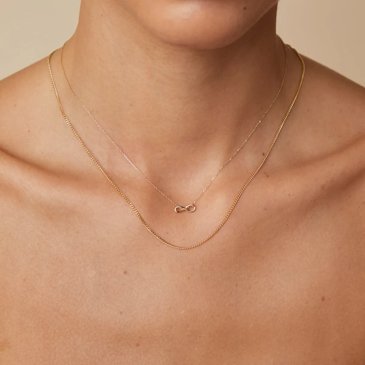 Bold Miyu Chain Necklace in Solid Gold