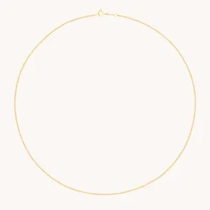 Bold Miyu Chain Necklace in Solid Gold