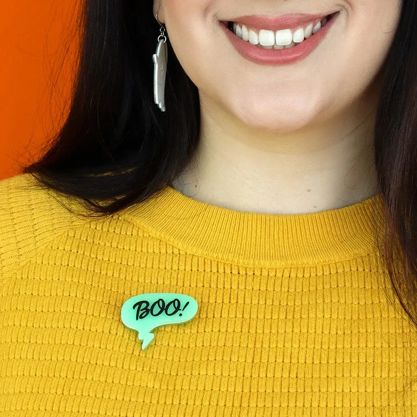 Boo! Mini Brooch