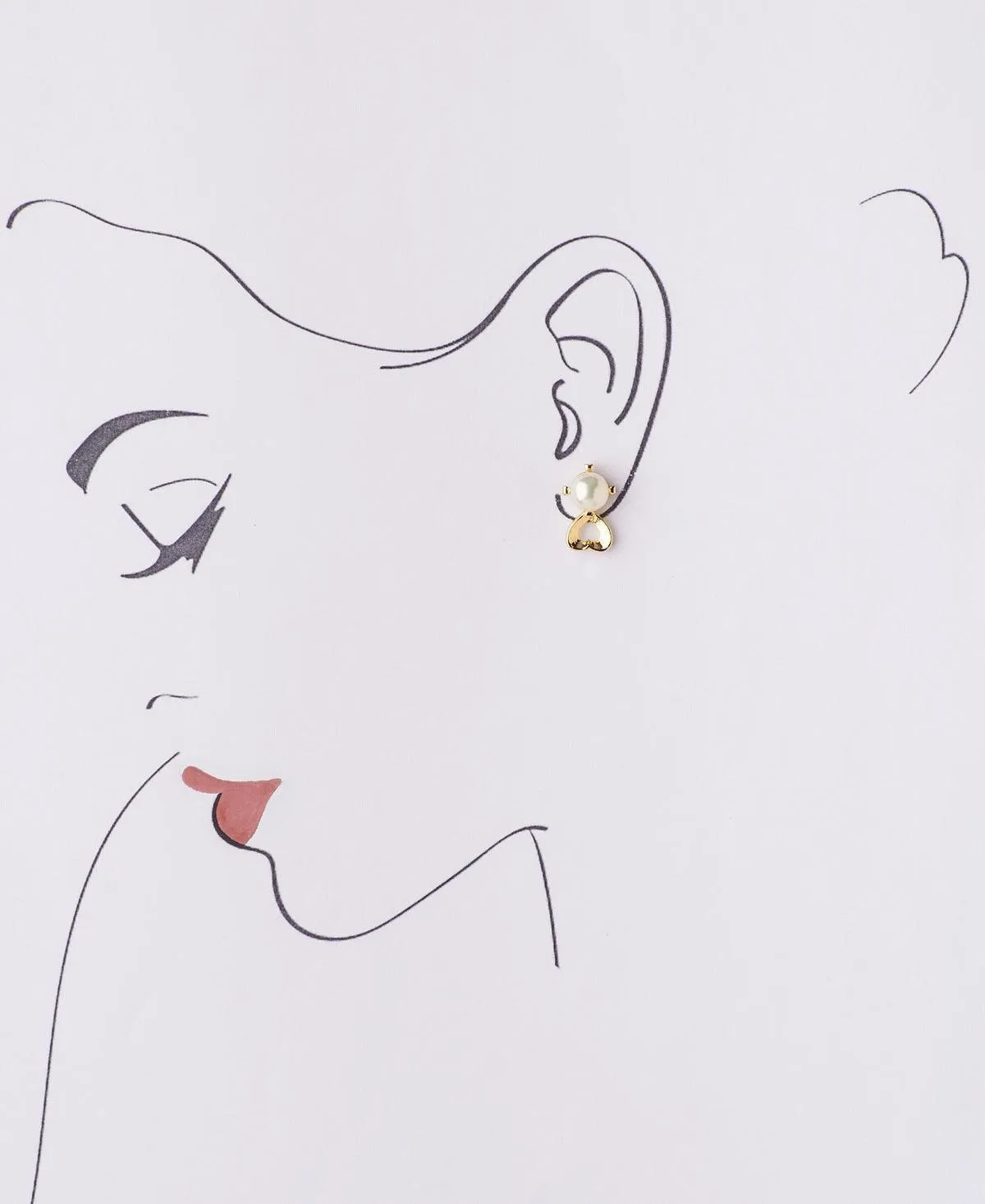 Classic Pearl Stud Earring