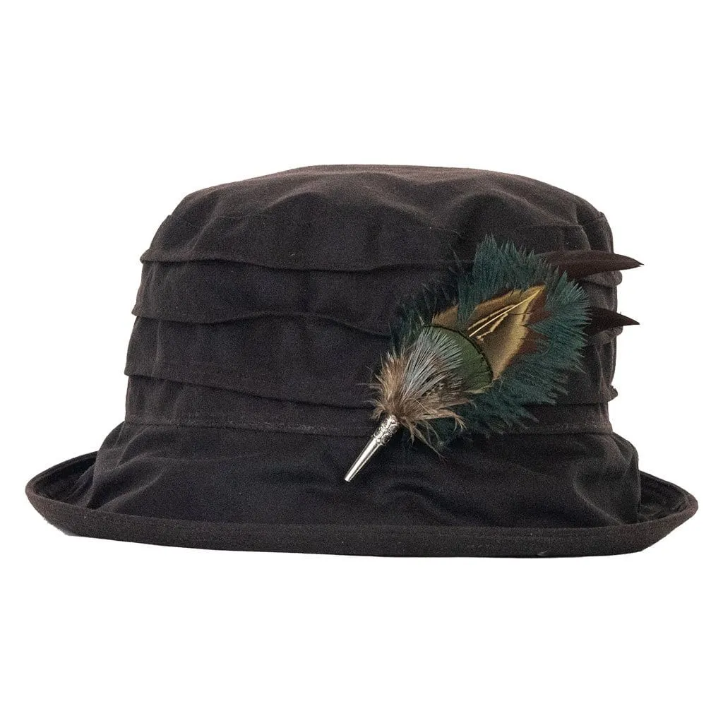 Feather Hat Pin - Gamebird & Ostrich