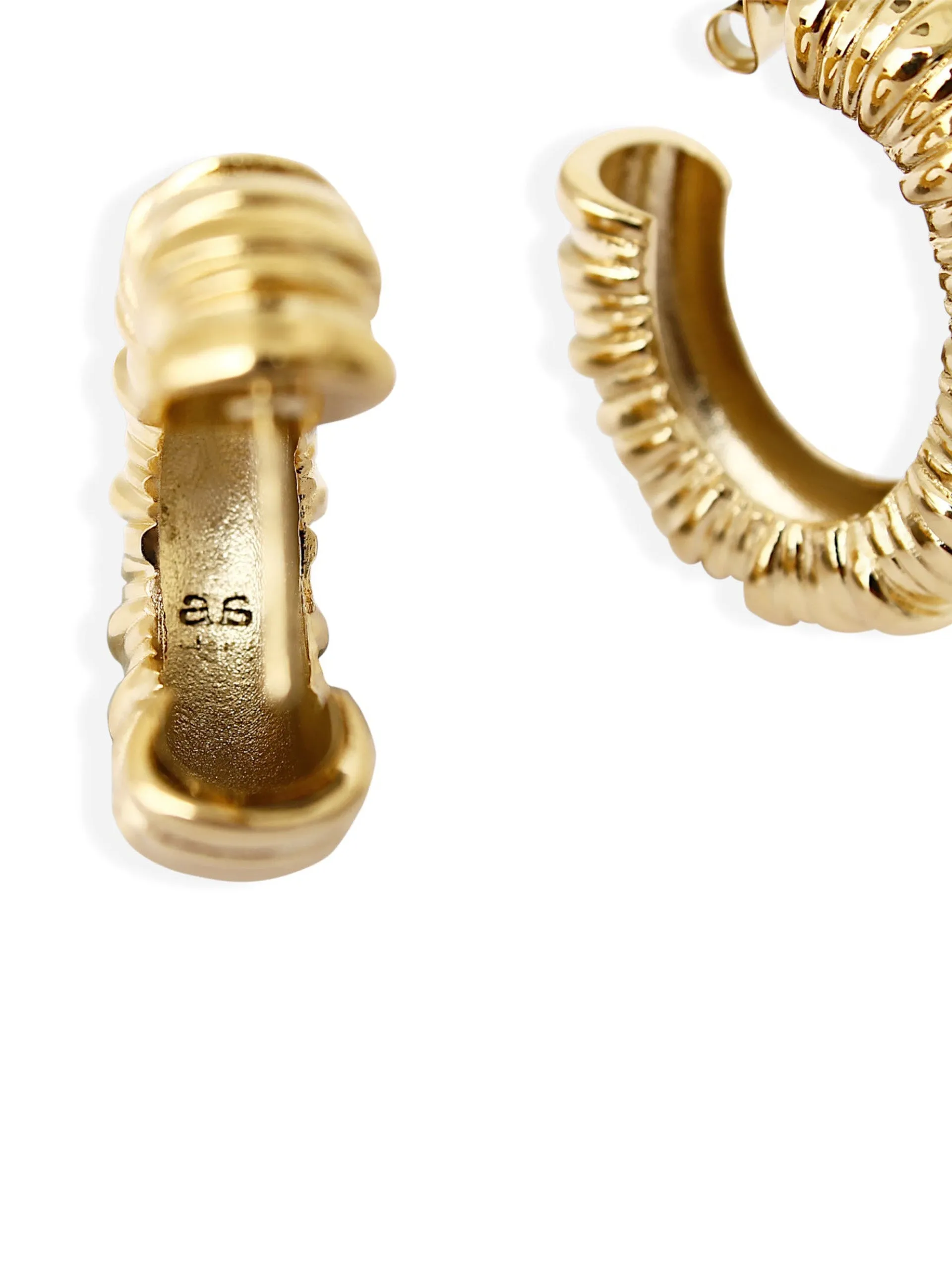 Gold Easton earrings