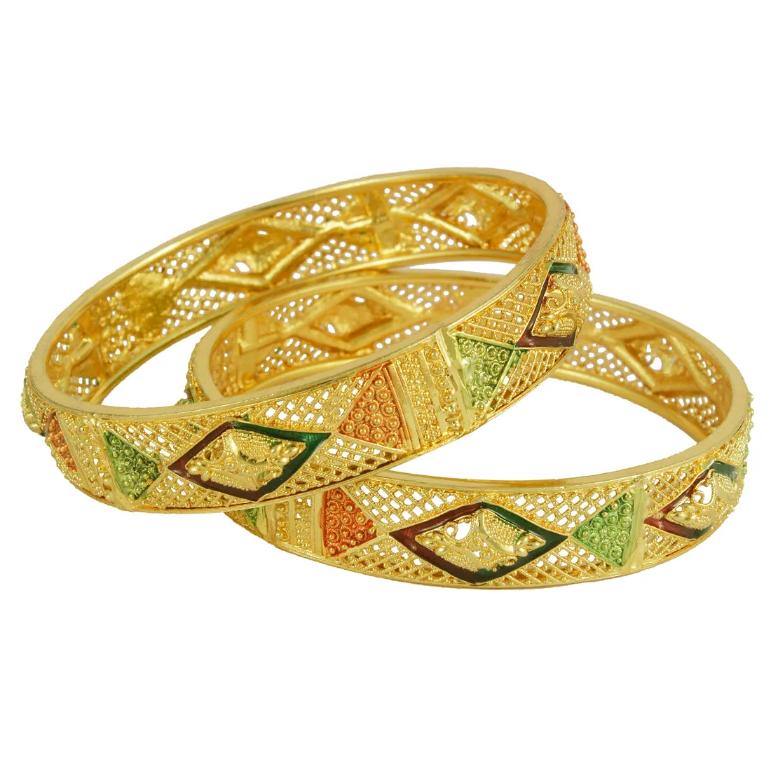 Gold Forming Bangles