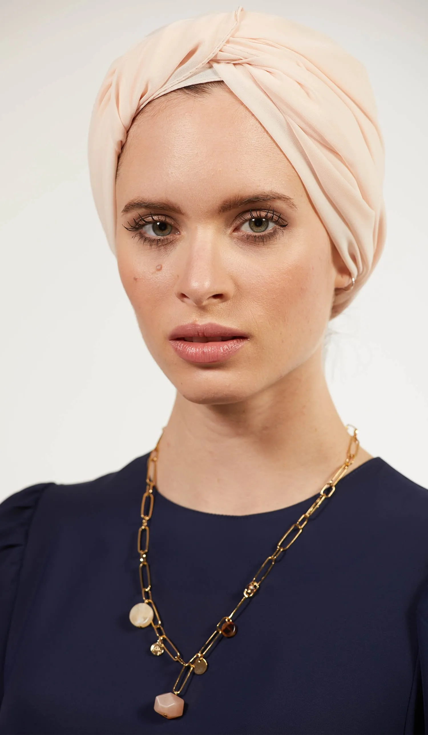 Hera Modern MashAllah Arabic Necklace - Moonstone