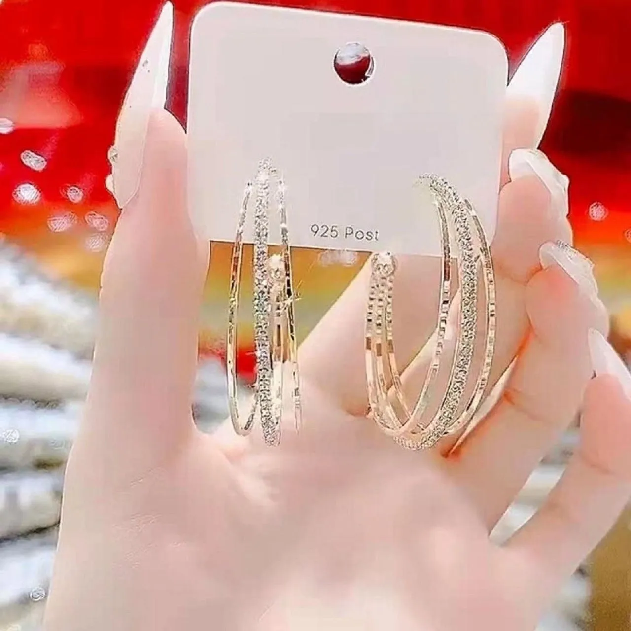 Hoop Earrings 2021 New Trendy Net Red