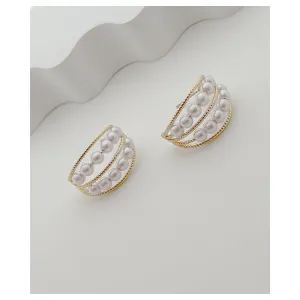 Just Lil Things Gold Pin Earrings jlt11989