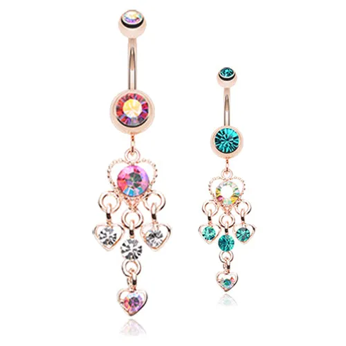 Lamellah Sensual Heart Belly Bar