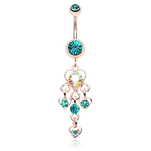 Lamellah Sensual Heart Belly Bar