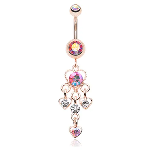 Lamellah Sensual Heart Belly Bar