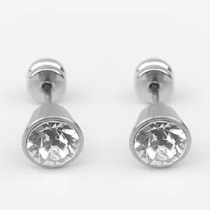 LARGE DIAMOND CUT STUDS