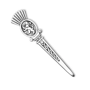 Lion Rampant Silver Kiltpin B140