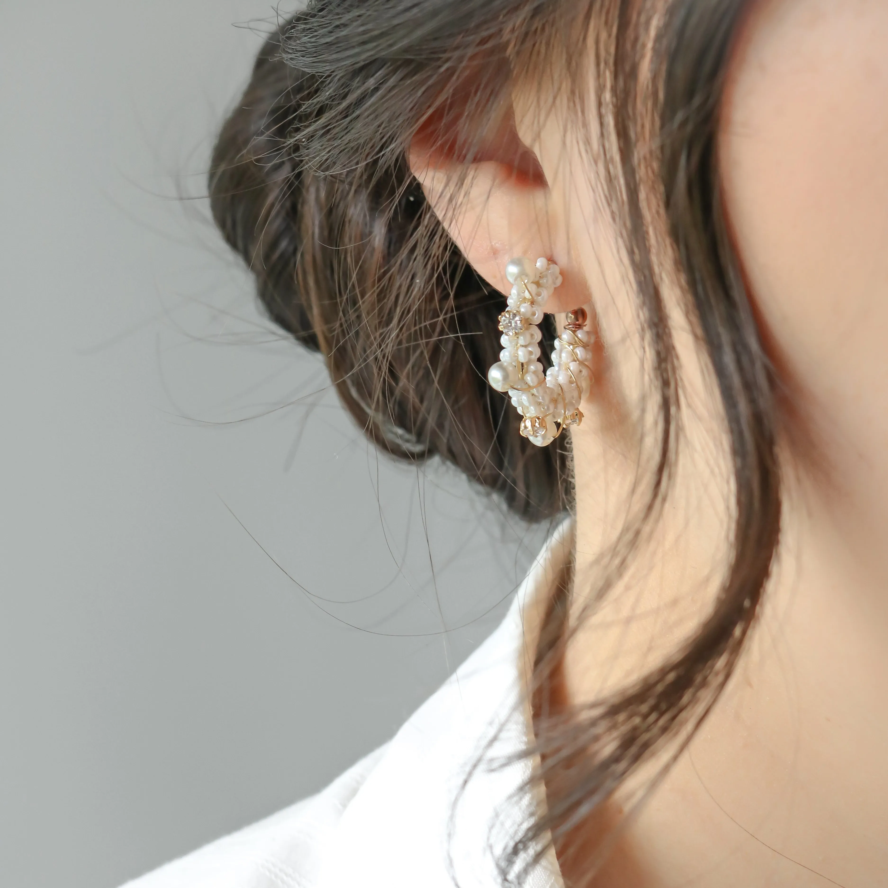 Livia Hoop Earrings