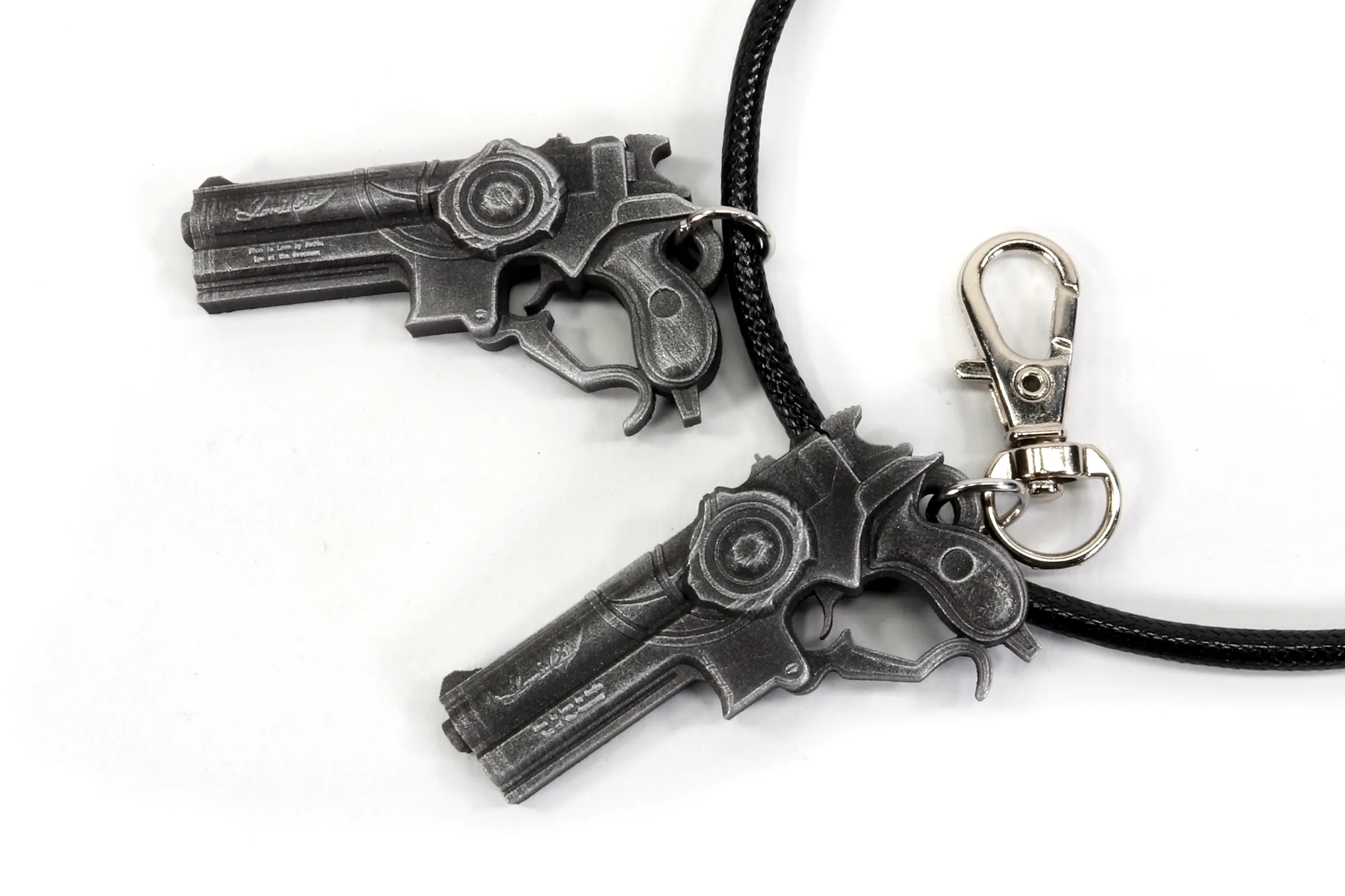 Love is Blue Gun Keychain / Necklace - Bayonetta