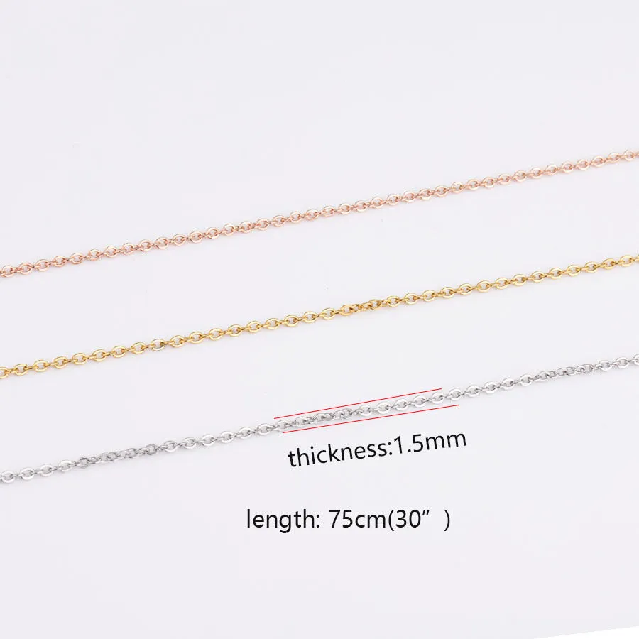 Minimalist Geometric Electroplating Necklaces