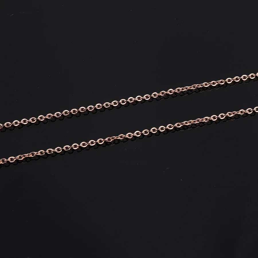 Minimalist Geometric Electroplating Necklaces