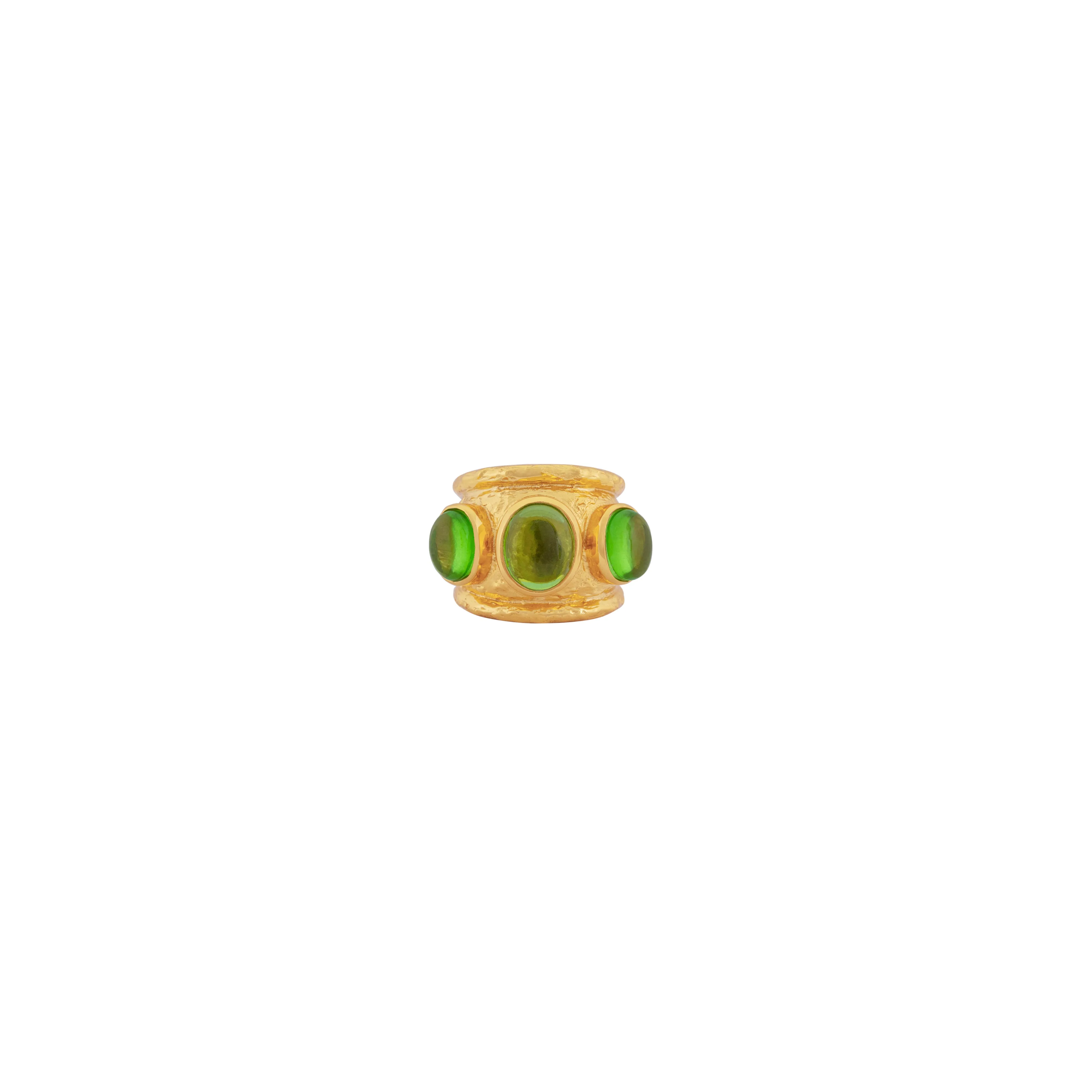 Nova Ring Peridot Quartz