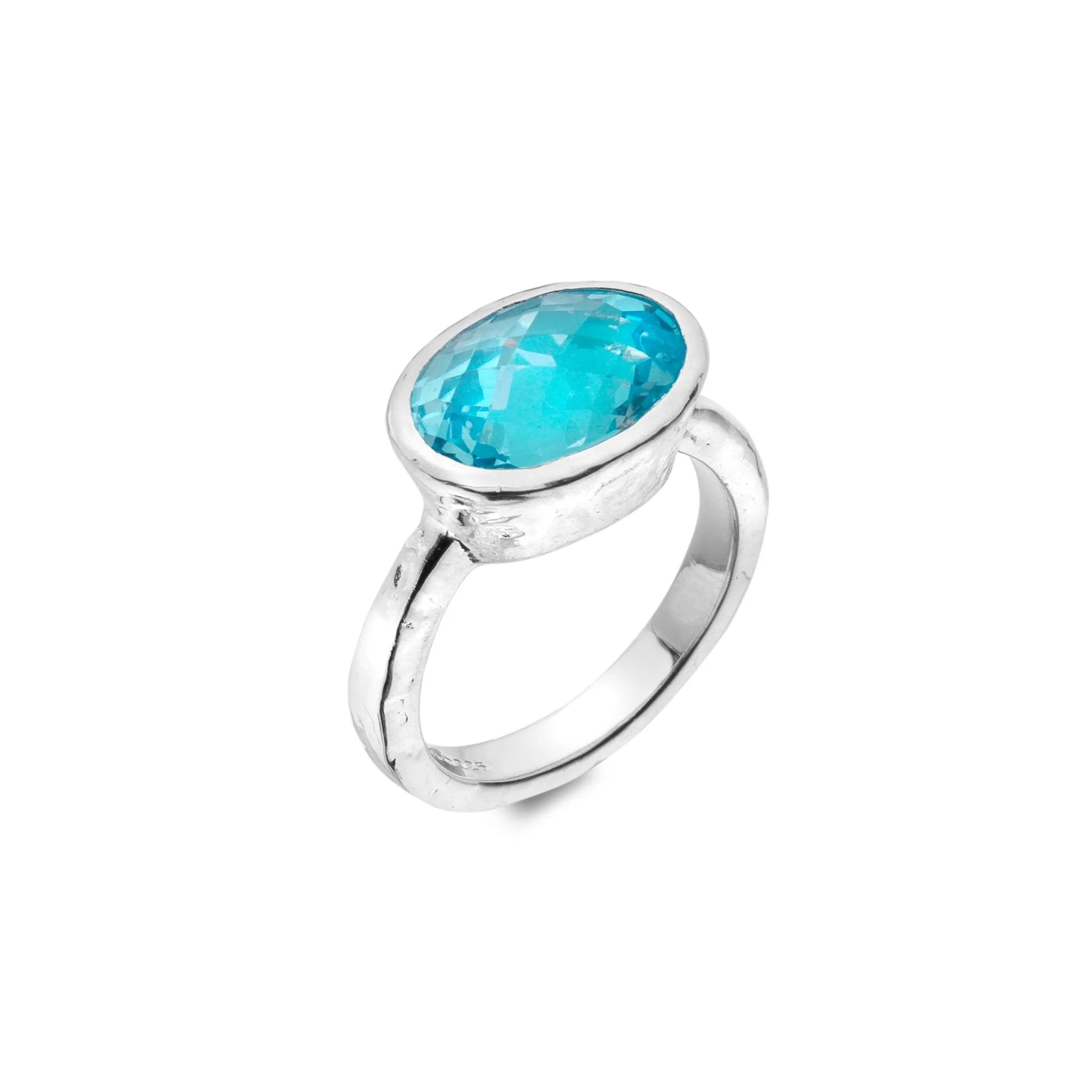 Ocean Soul Topaz Ring