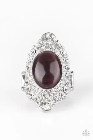 Paparazzi Ring ~ Riviera Royalty - Purple