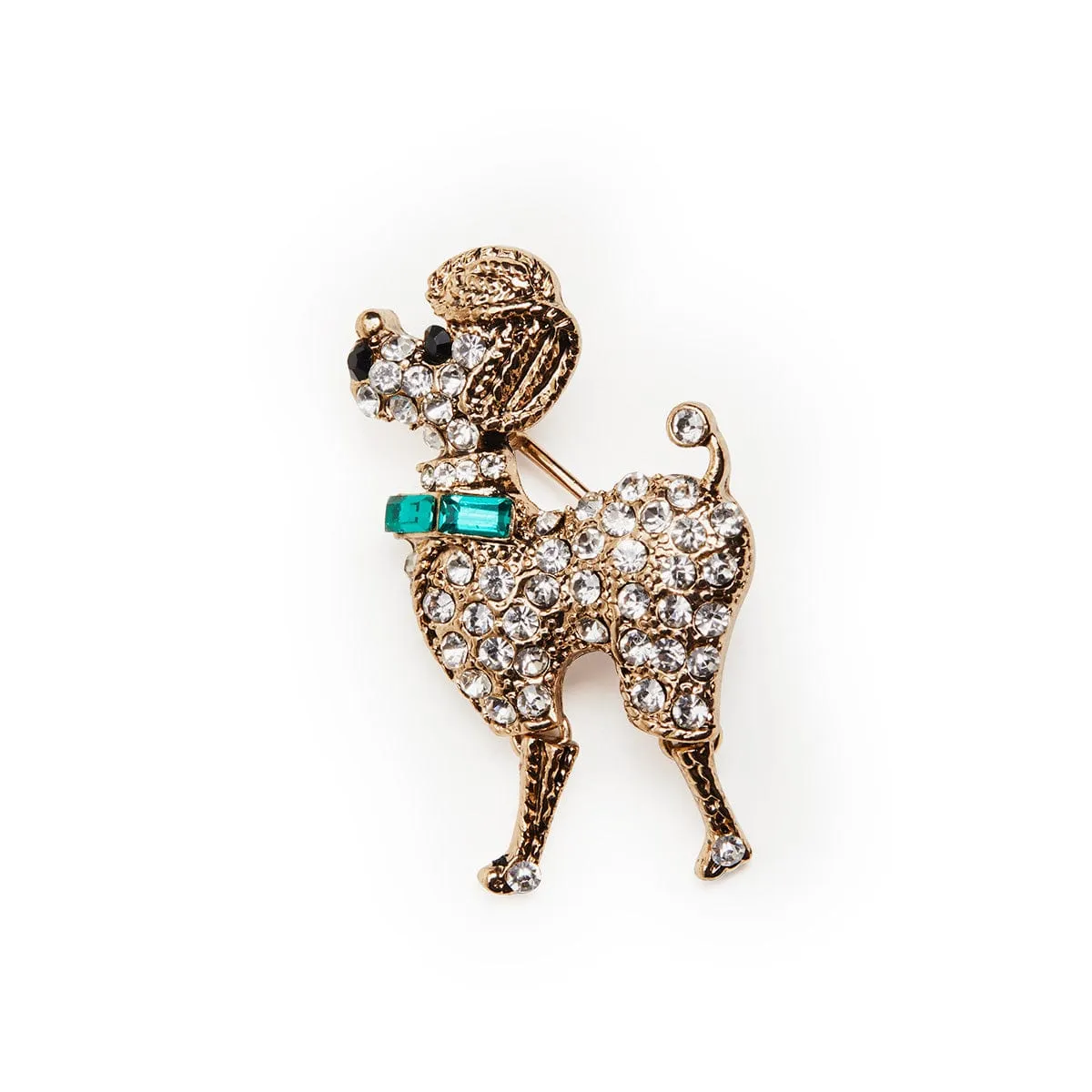 Poodle Brooch