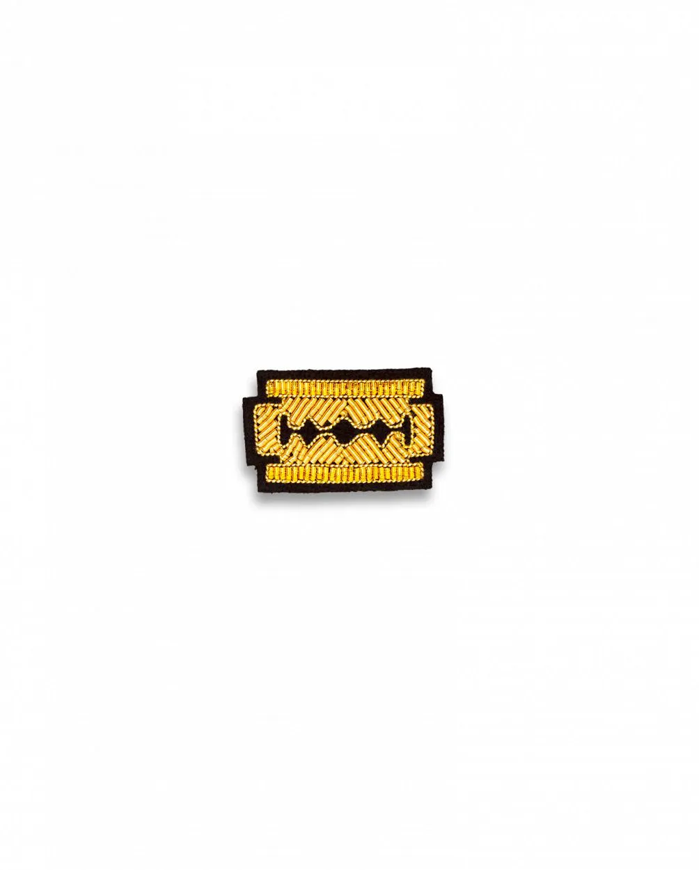 Razor Blade Brooch MULTI