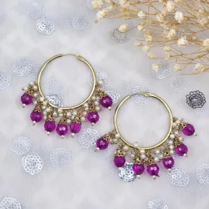 Sanjana- Hoop Earrings