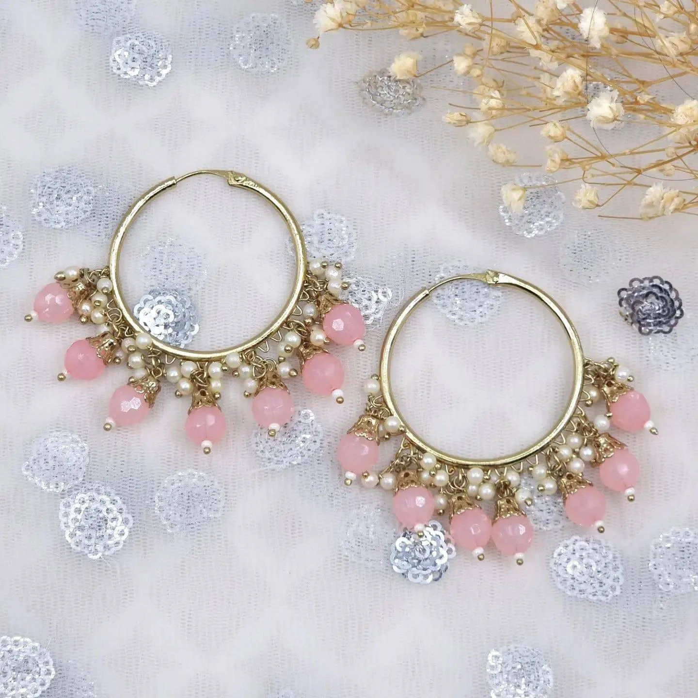 Sanjana- Hoop Earrings