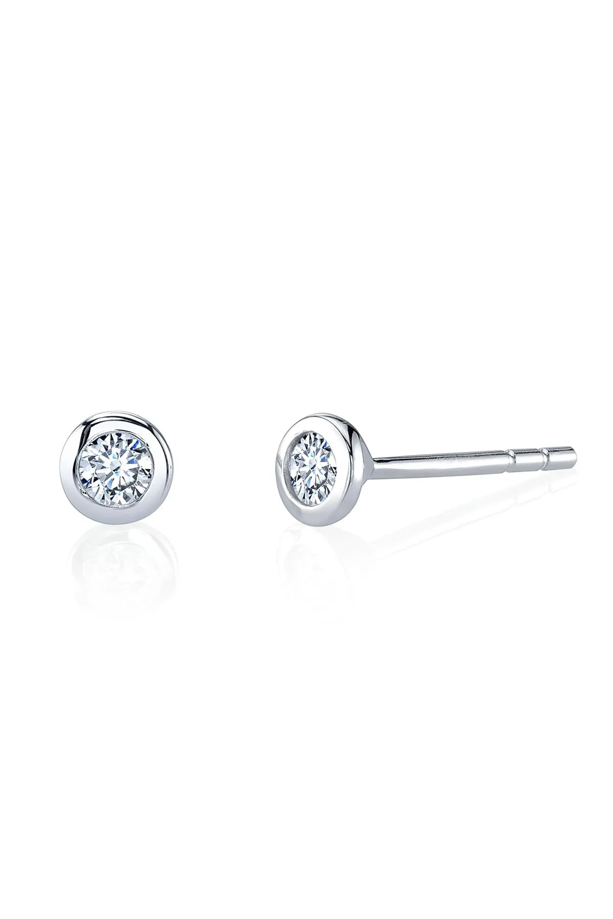 SIMPLE STUDS IN SILVER BY SLOAN