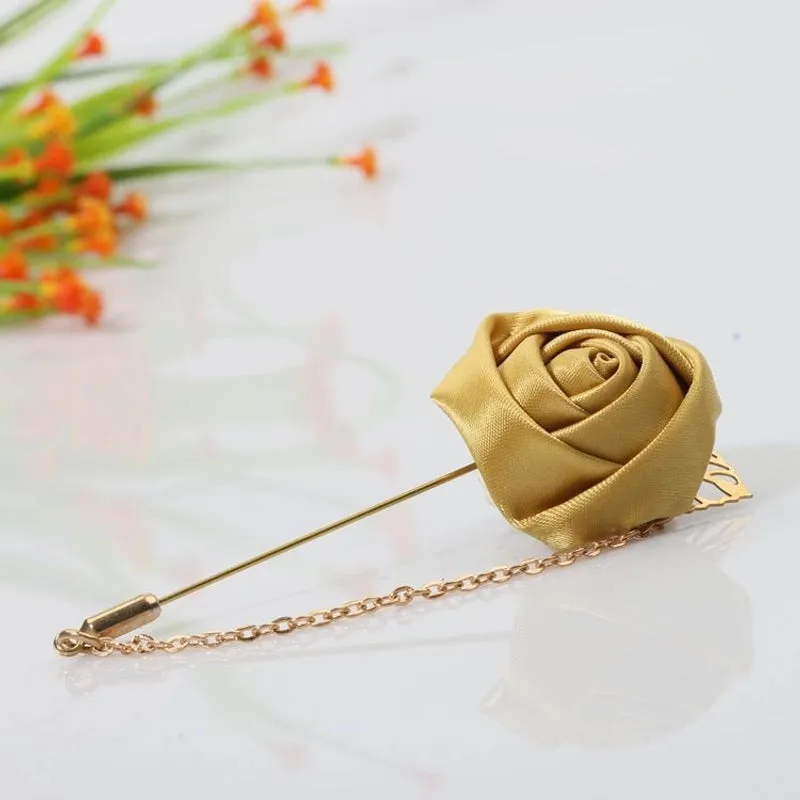 Simple Style Classic Style Pin Leaf Flower Alloy Knitting Women's Brooches