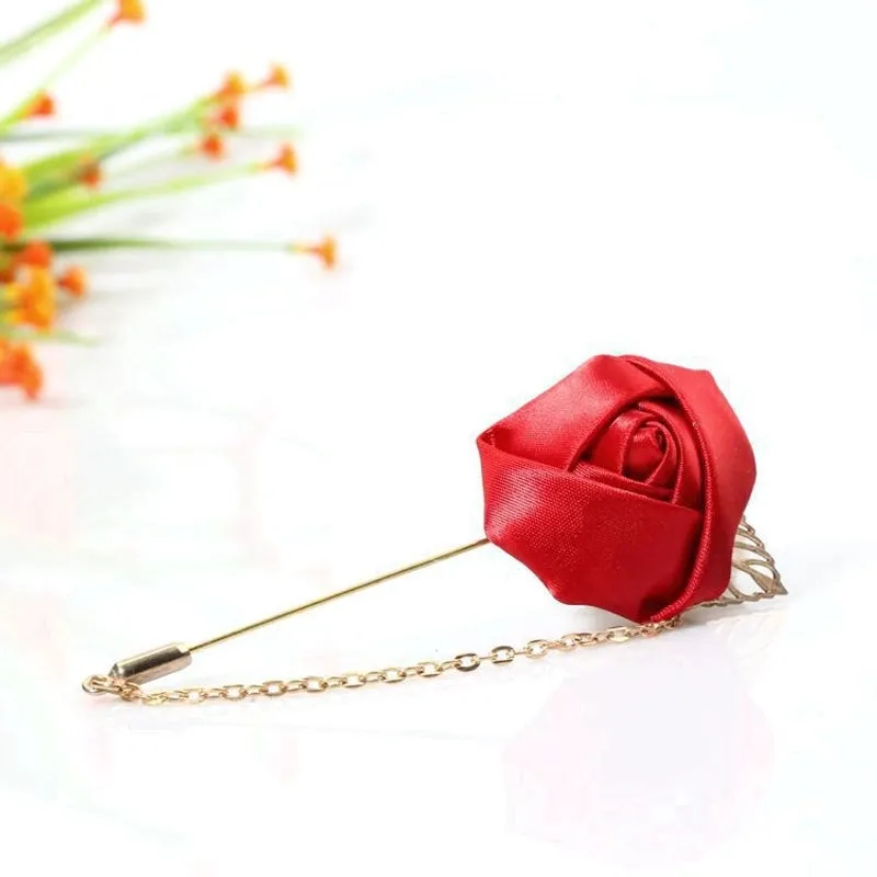 Simple Style Classic Style Pin Leaf Flower Alloy Knitting Women's Brooches