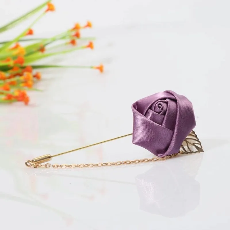 Simple Style Classic Style Pin Leaf Flower Alloy Knitting Women's Brooches