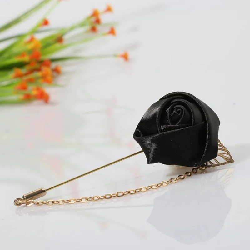 Simple Style Classic Style Pin Leaf Flower Alloy Knitting Women's Brooches