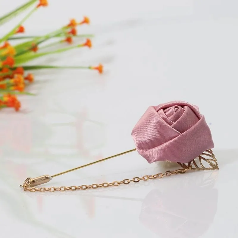 Simple Style Classic Style Pin Leaf Flower Alloy Knitting Women's Brooches