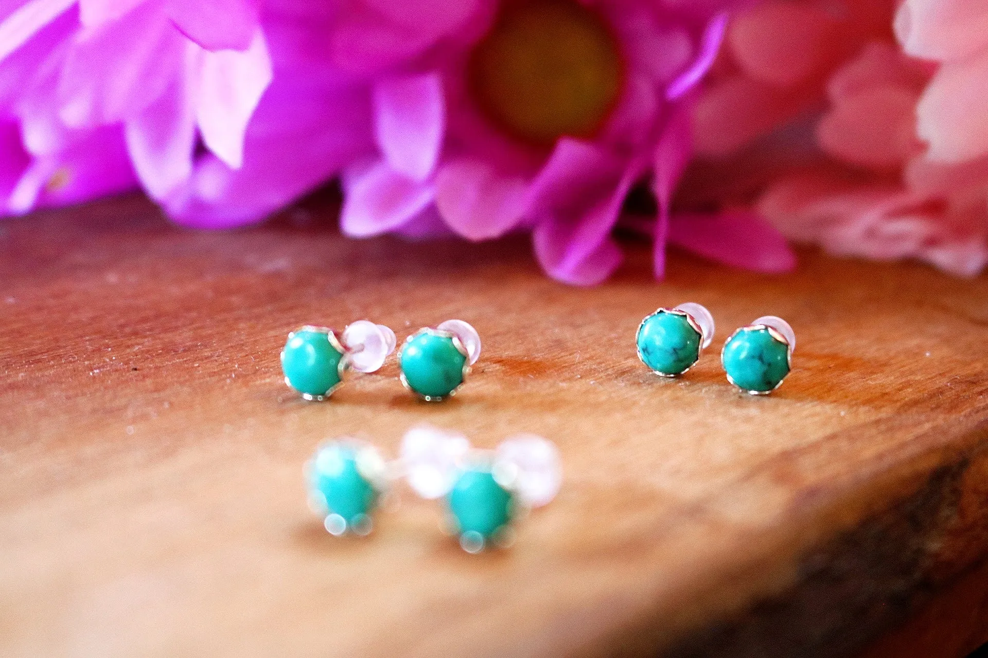 Simple Turquoise Studs