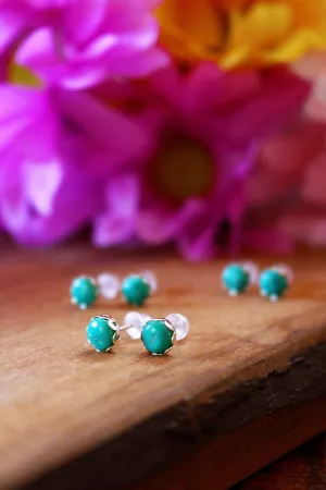 Simple Turquoise Studs