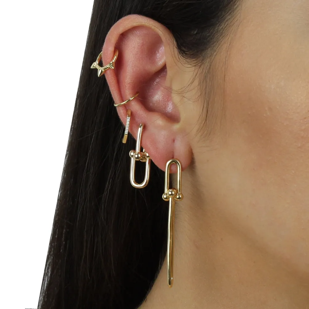 SMALL GEOMETRIC EARRING